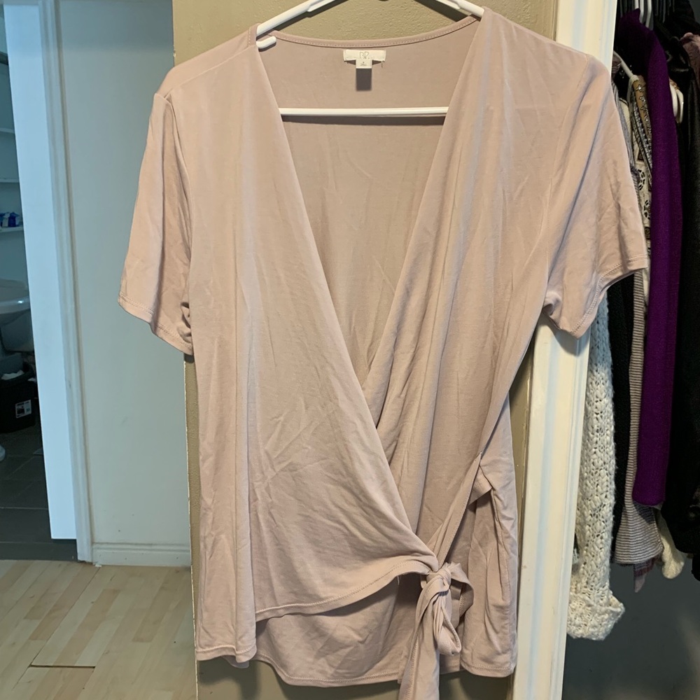 BP Nordstrom wrap blouse